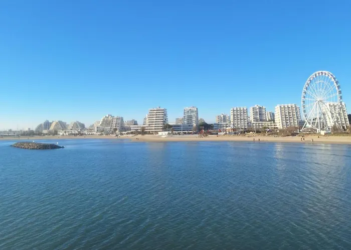Les Pieds Dans Le Sable - Familial, 2 Balcons, Parking, Direct * לה גרנד מוט